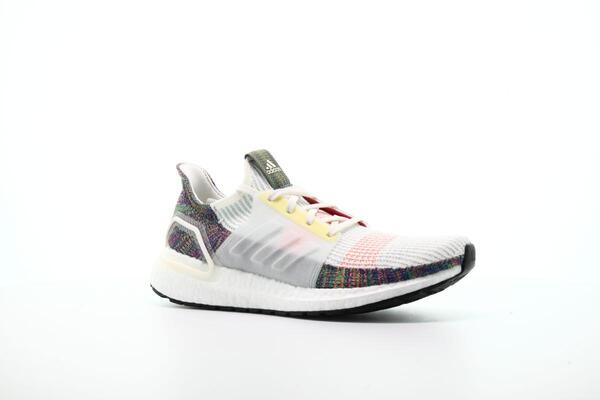 Adidas ultra boost 19 white multicolor best sale